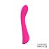 Sex HD Sunshine - akumulatorski rebrasti vibrator za G-točko (roza)