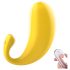 Sex HD - pametno vibracijsko jajce v obliki banane (rumeno)