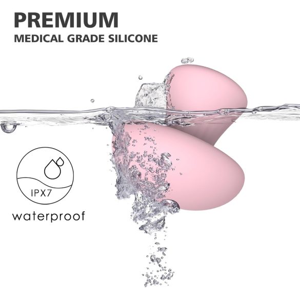 Magic Mushroom - akumulatorski masažer za obraz (roza)