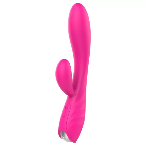 Sex HD Muses - vibracijski masažer za segrevanje - polnjenje USB - roza