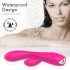 Sex HD Muses - vodoodporen grelni vibrator, polnljiv, rožnat