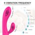 Sex HD Muses - vodoodporen grelni vibrator, polnljiv, rožnat