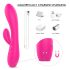 Sex HD Muses - vodoodporen grelni vibrator, polnljiv, rožnat