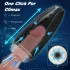 Sex HD Hawk - masturbator z vibracijo in sesanjem - akumulatorski črn-bel