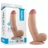 Lovetoy Ultra Soft - realistični dildo - prožen, 21,5 cm - naravna barva