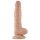 Lovetoy Real Extreme - prisesano dildo - 21 cm (naravno)