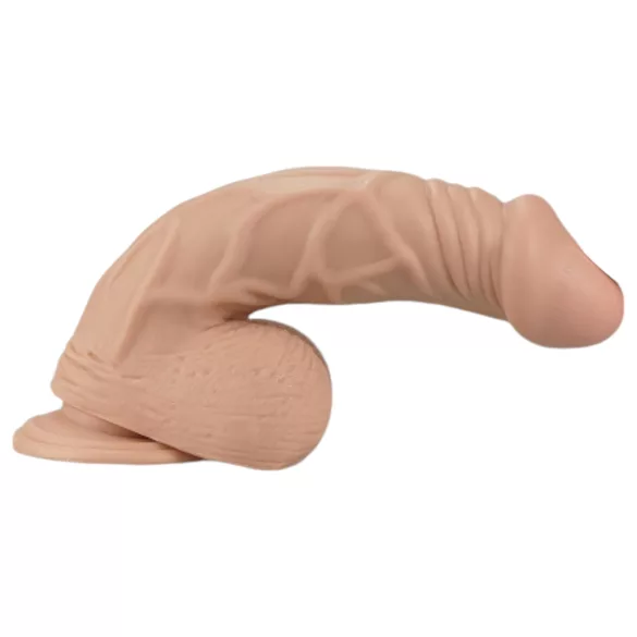 Lovetoy Real Extreme - dildo s priseskom - 23 cm (naravno)