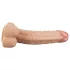 Lovetoy Real Extreme - dildo za G-točko - realističen - 21 cm - natur
