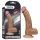 Lovetoy - realistični ukrivljen dildo - 20 cm - natur