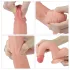 Lovetoy Nature Cock - realistični dildo - dvoplastni - 20 cm - natur