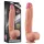 Lovetoy Nature Cock - realistični dildo - dvoplastni - 30 cm - natur