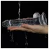 Lovetoy Flawless Clear - dildo s priseskom - 19 cm (prozoren)