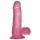 Lovetoy - dildo s priseskom - 15 cm - roza