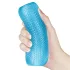Lovetoy Training Master - dvostranski rebrast masturbator (moder)