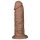 Lovetoy Chubby - realistični dildo s priseskom - 25cm (naraven)