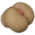 Lovetoy - masturbator torzo vagina in zadnjica - naravna barva