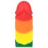 Lovetoy Prider 7.0 - realistični dildo - 19 cm (mavrični)