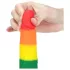 Lovetoy Prider 7.0 - realistični dildo - 19 cm (mavrični)