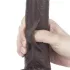 Lovetoy - dildo z dvojnim slojem - 23 cm - rjava