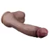 Lovetoy Nature Cock - realistični dildo - dvojna plast - 26 cm - nevtralna barva