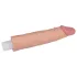 Lovetoy Pleasure X-tender - penis tulec - podaljšek - 19 cm - naravna barva