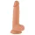 Mr. Rude - realistični dildo s priseskom - 19 cm - natur