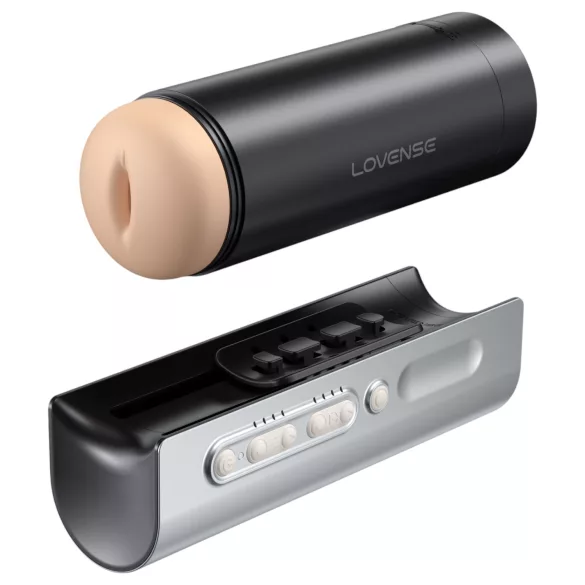 Lovense Solace Pro - aplikacijsko voden masturbator za moške (črn)
