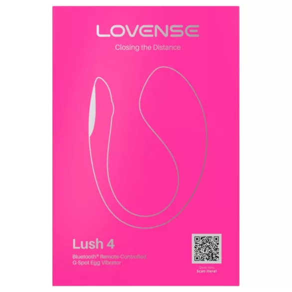 LOVENSE Lush 4 - pametno vibracijsko jajce (roza)