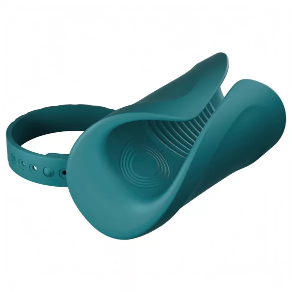Lovense Gush 2 - aplikacijsko upravljan vibrator za glavico penisa (turkizen)