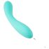Tracy's Dog Teal - akumulatorski G-točka vibrator (turkiz)