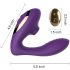 Tracy's Dog 2 - zračni val 2v1 vibrator (vijoličen)