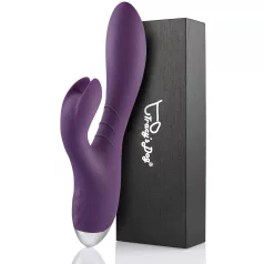   Tracy's Dog - zajčji vibrator z dodatkom za klitoris - vodoodporno - vijoličen