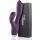 Tracy's Dog - zajčji vibrator z dodatkom za klitoris - vodoodporno - vijoličen