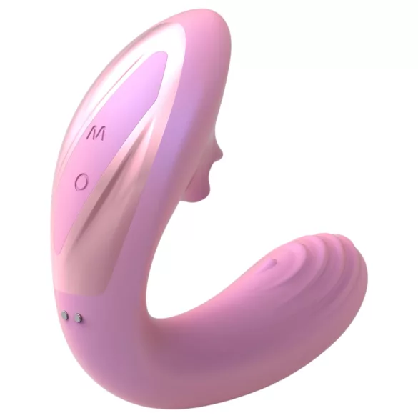 Tracy's Dog OG Lick - vibrator za G-točko in klitoralni stimulator (roza)