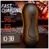 Leopard - ustni in vaginalni vibrator za penis (naravna barva)