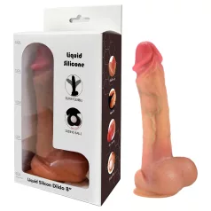 FeelSkin - ultra realistični dildo z modo - naraven (21 cm)