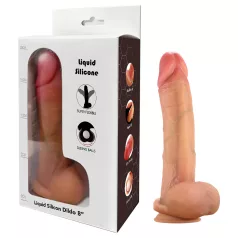   FeelSkin - ultra realističen dildo z modoma (naraven, 17 cm)
