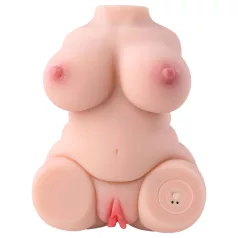   Lonely - moški masturbator torzo z vibracijo - realističen nativen