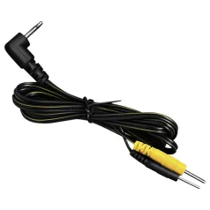   DG-LAB - elektrodni kabel z 2,5 mm jacka na 2 mm zatiče (črn)