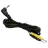DG-LAB - elektrodni kabel z 2,5 mm jacka na 2 mm zatiče (črn)
