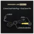 DG-LAB - elektrodni kabel z 2,5 mm jacka na 2 mm zatiče (črn)