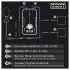 DG-LAB - razdelilec elektrod iz 2,5 mm vtiča na 2 mm (črn)