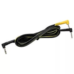 DG-LAB - elektrodni kabel s pravokotnimi 2 mm zatiči (črn)