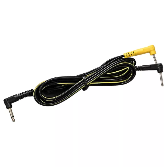 DG-LAB - elektrodni kabel s pravokotnimi 2 mm zatiči (črn)