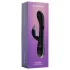 LOVISS Flower - vibrator z ročico za klitoris in točko G (črn)