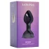 LOVISS Flower - analni vibrator z daljinskim upravljalnikom (vijoličen)