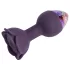 LOVISS Flower - analni vibrator z daljinskim upravljalnikom (vijoličen)