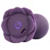 LOVISS Flower - analni vibrator z daljinskim upravljalnikom (vijoličen)