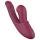 Vibeconnect - vibrator za G-točko in klitoris - 2v1 - rdeč