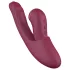 Vibeconnect - vibrator za G-točko in klitoris - 2v1 - rdeč